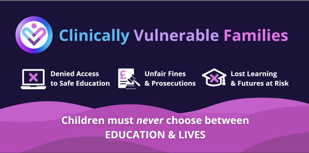 Graphic: children must never choose between education and lives. Denied safe education, unfair fines, lost learning.